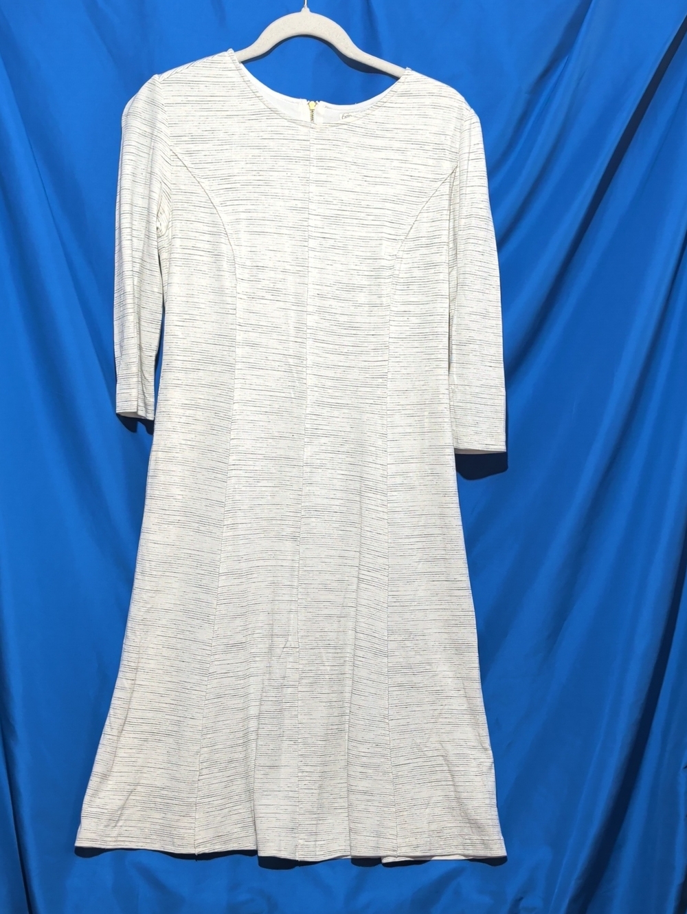 Cato Cream Textured Midi Dress